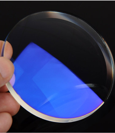 1.56 非球面加膜防蓝光树脂眼镜片 近视眼镜镜片