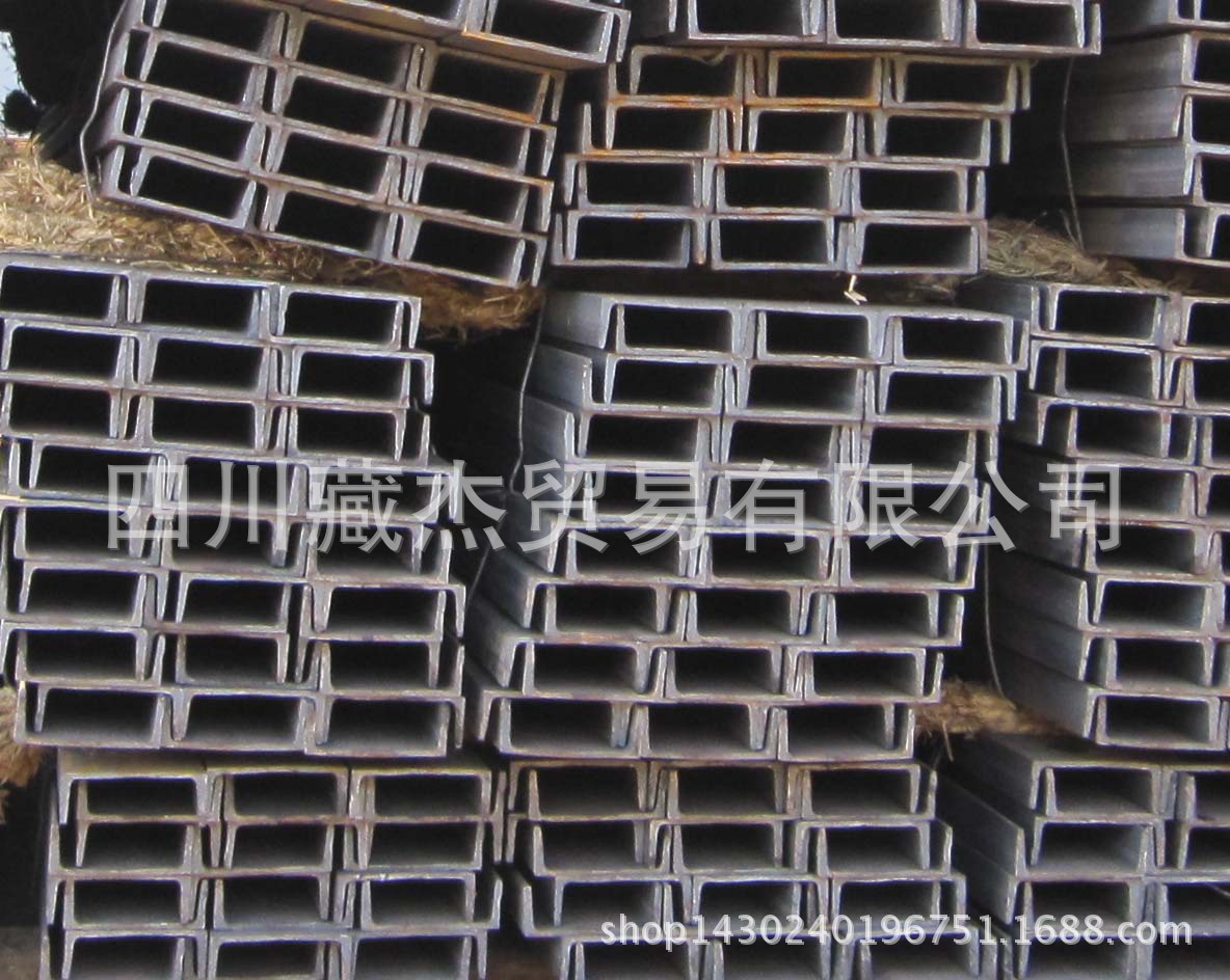热镀锌槽钢6.3# 26-33公斤 四川钢材批发 镀锌钢价格