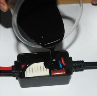  感应器 感应开关 黑色环氧树脂 绝缘灌封料  电子灌封胶  密封胶