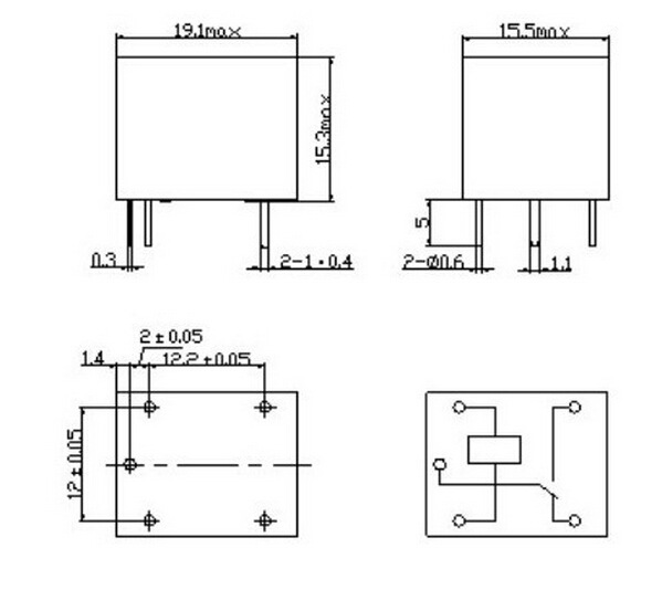 5v继电器 srd-05vdc-sl-c 松乐继电器 5脚 t73-5v 10a 全新原装