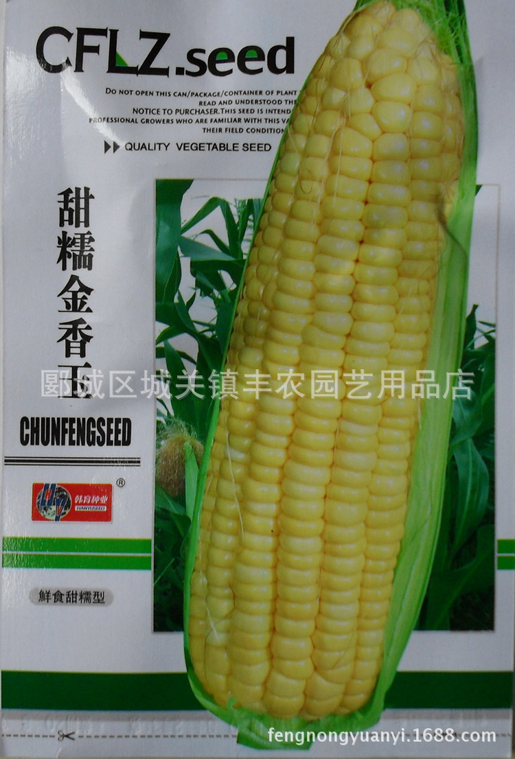 黄玉米种子 黄糯玉米 水果型可鲜食 蔬菜种子批发 20g装
