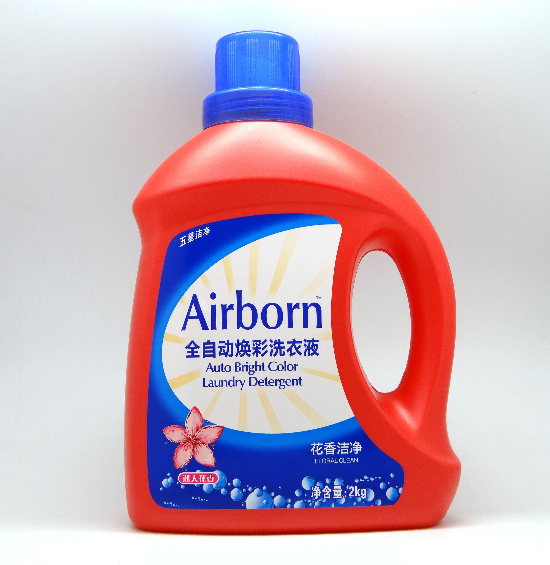 雅宝优家全自动焕彩洗衣液3kg(迷人花香)厂家直销洗衣液批发