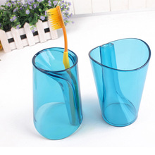 Các nhà sản xuất tùy chỉnh nhựa quảng cáo ly bảo vệ môi trường rửa bàn chải tách Cup kết hợp chống hà kính trong suốt Cốc nhựa