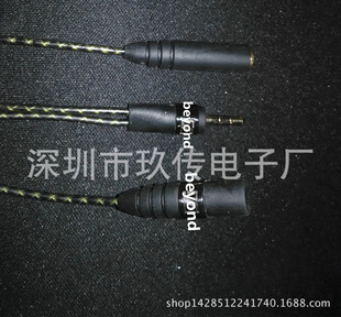 DIY耳机线蛇皮IE800线蛇纹森海