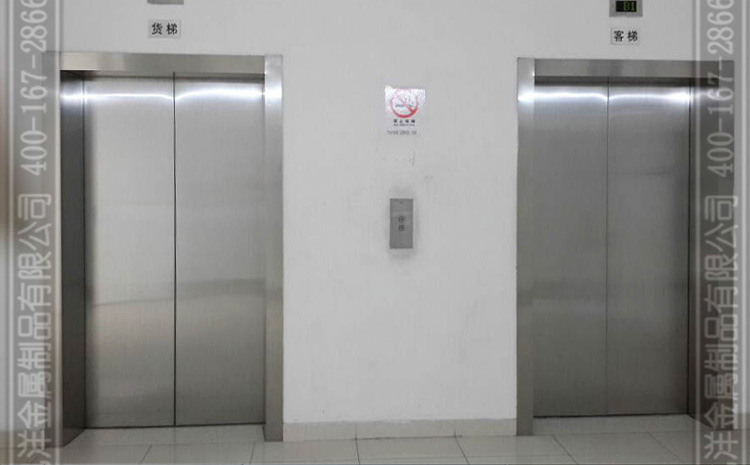 上海浦东不锈钢电梯|门套|包板|包边|门框|图片