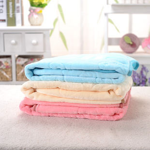 新款韩版童睡袋 超柔绒全棉双层婴儿包被/抱毯/抱被 婴儿用品批发