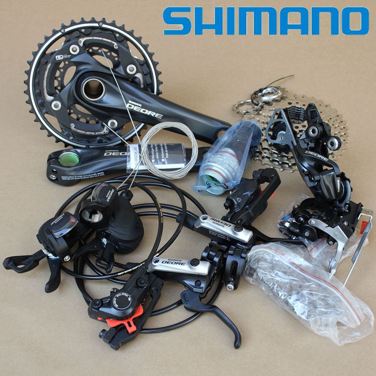 正品shimano deore m610 30速大套件 m615油碟刹 m596升级套件