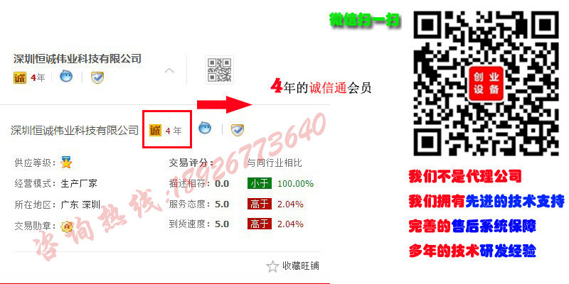 4年诚信通会员