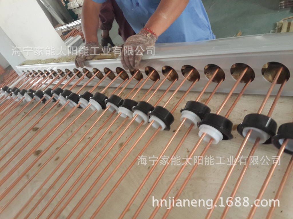 【颜色U形管太阳集热器工程型v颜色集热模块cad添加特价图片