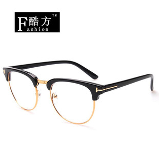新款厂家直销批发时尚平光镜男女复古大框眼镜架配镜热卖8015眼镜