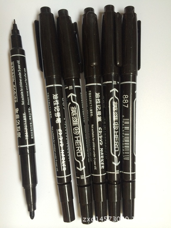 【【爆款】标签记号笔 油性笔 光盘笔 不褪色 批