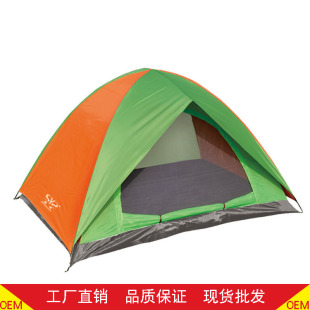 厂家直销帐篷户外2人高品质露营帐篷 防暴雨大风旅游帐篷