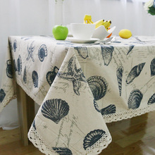 lanh gia dụng vải khăn trải bàn khăn trải bàn khăn trải bàn bán buôn đơn giản hình chữ nhật vỏ AliExpress nóng Khăn trải bàn / khăn trải bàn