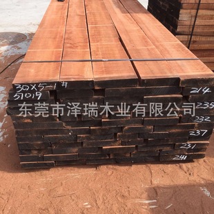 非洲进口木材桃花芯板材/仿沙比利木材