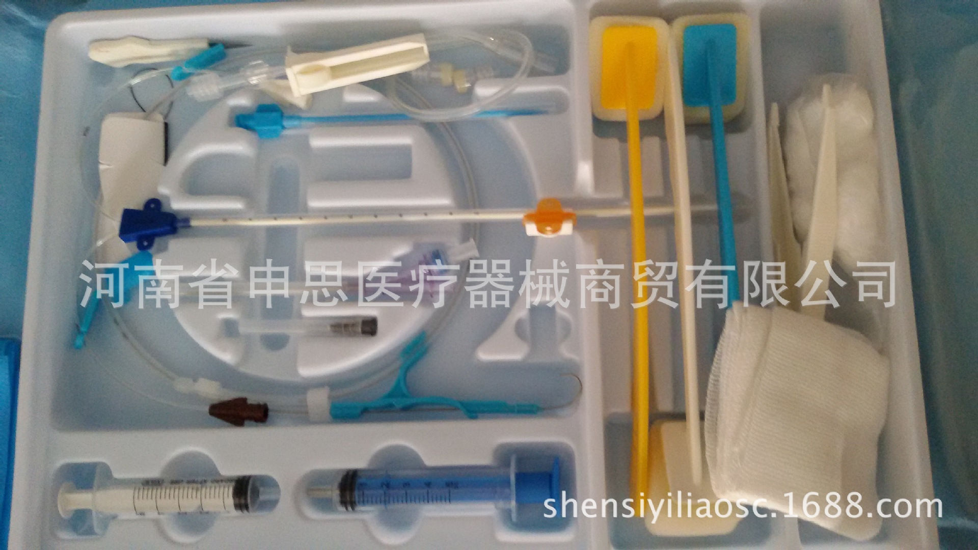 一次性使用中心静脉导管包 三腔 中心静脉导管穿刺包