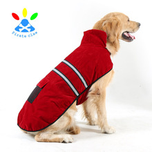 Con chó con vật cưng mới quần áo chó Dongkuan vàng Labrador ở chó lớn áo phản quang Trang phục chó