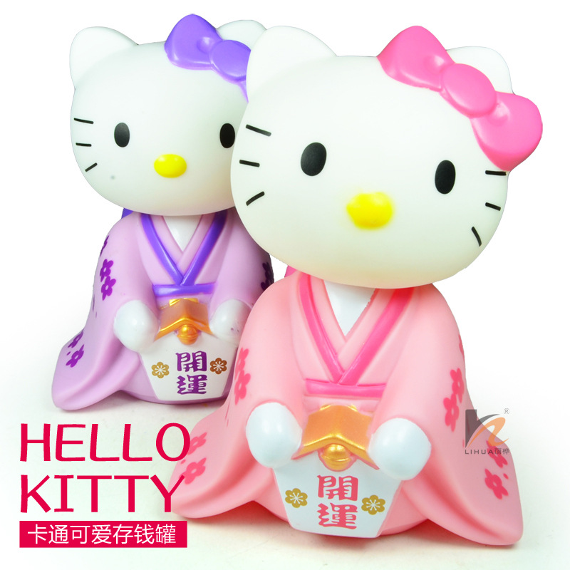 厂价直销hello kitty kitty猫存钱罐可当礼品赠品促销装饰品玩具