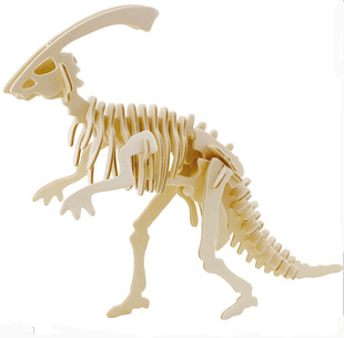 供应DIY木制恐龙/DIY三角恐龙/恐龙/恐龙模型/恐龙玩具模型