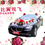 泽林婚庆结婚用品 韩式婚车花车装饰 套装 花车装饰 车头花布置