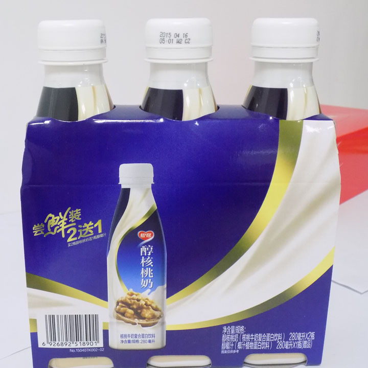 银鹭醇核桃奶 牛奶复合蛋白饮料280ml 买2送1 小瓶