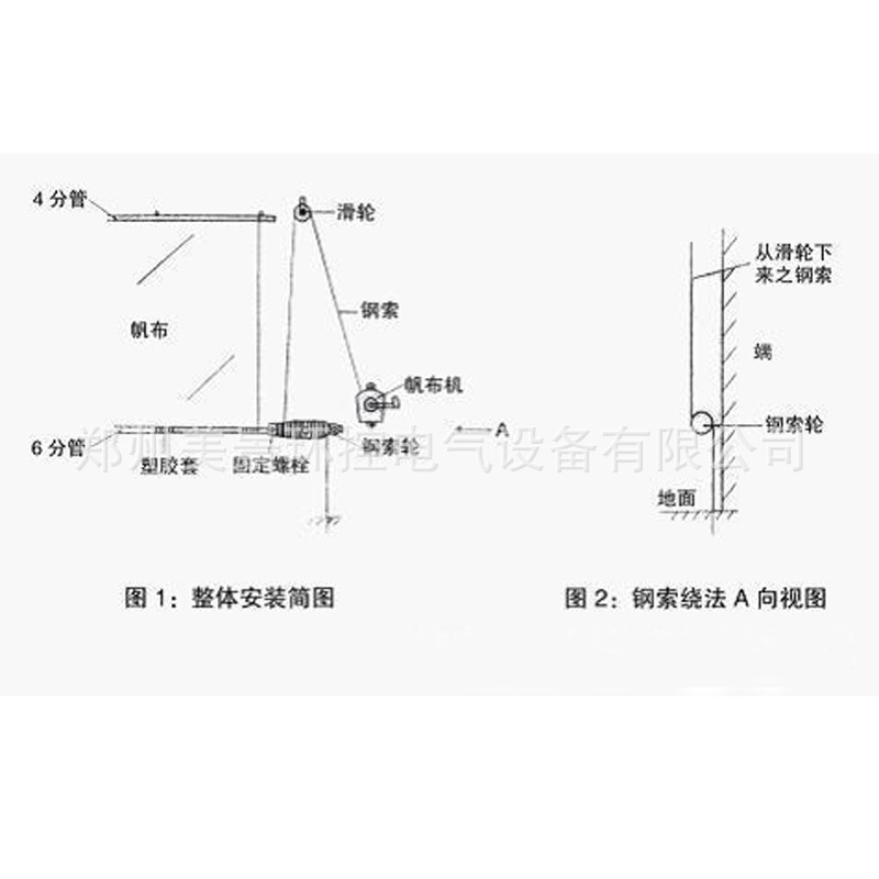 大棚专用卷帘机 方便使用 操作简单