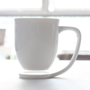 厂家直销 悬空陶瓷创意特色个性 礼品 可订制logo  咖啡悬浮杯