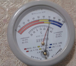 TY93-1晴雨表温湿度表毛发温湿度计 计量能通过