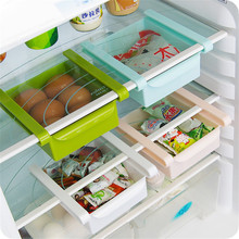Creative kéo ra lưu trữ giá bếp tủ lạnh tươi trái cây và rau tách lớp găng tay hộp Hộp lưu trữ