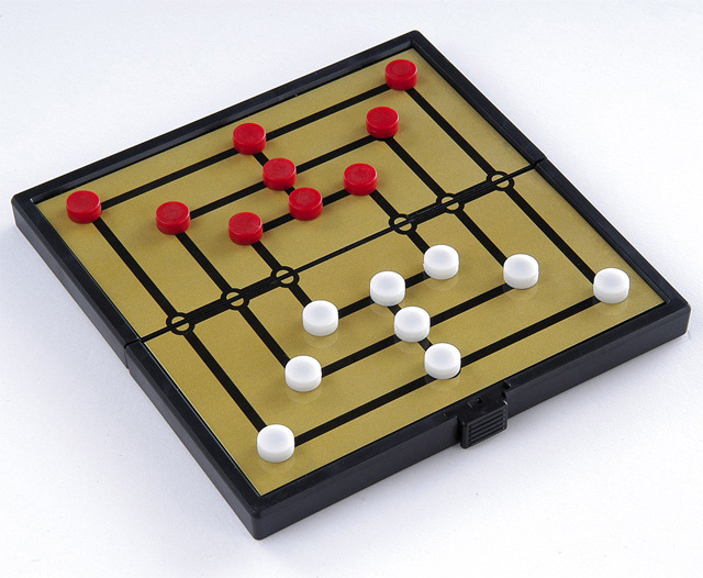 专业制作 磁性折叠九子棋 磁性游戏棋促销礼品 儿童益智游戏棋