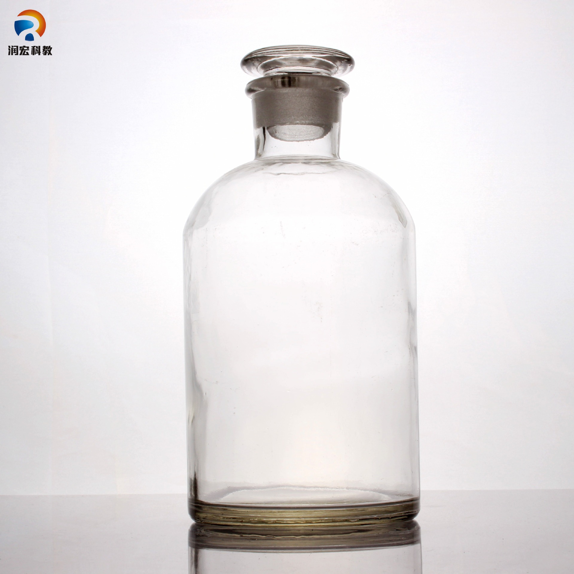 优质透明 玻璃细口瓶60ml 试剂瓶 密封瓶 磨口瓶 小口