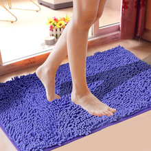 Nhà máy trực tiếp Chenille sợi nhỏ phòng ngủ thảm phòng khách bếp phòng tắm cửa mat thảm không trơn trượt có thể được tùy chỉnh Thảm / thảm sàn