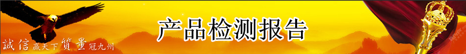 产品检测报告