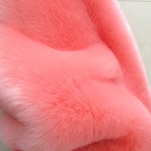 Áo choàng lông thú bằng vải lông thú giả lông cáo cáo mềm lông cáo 颂 Chiếc khăn có cùng đoạn 21 màu Lông nhân tạo