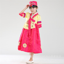 民族服饰_恰恰兔韩国礼服 朝鲜公主裙表演服 