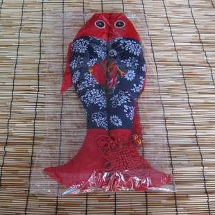 纯手工民间工艺品布鱼新年春节礼物中国特色喜庆挂件礼品对鱼