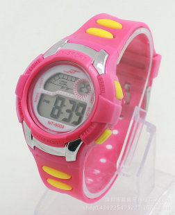 低价批发多功能七彩运动手表促销电子礼品数显儿童手表 一件代发