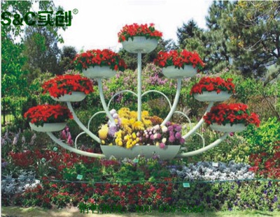 市政美化花器 立体组合花架 户外景观花器 工艺造型花架 厂家直销