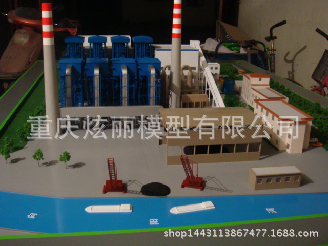 垃圾焚燒廠模型