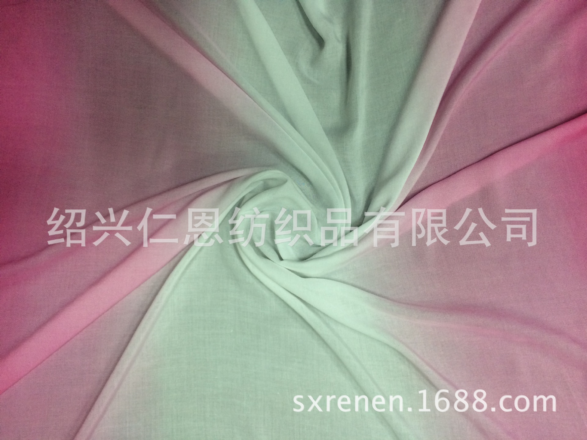 viscose 绵绸布料 夏季 60支人棉 梭织 人造棉印花服装面料 仁恩