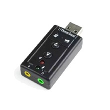 Các nhà sản xuất cung cấp âm thanh tương tự 7.1 kênh âm thanh ngoài USB thẻ âm thanh đầu vào nhà Âm thanh USB Tự làm phần cứng