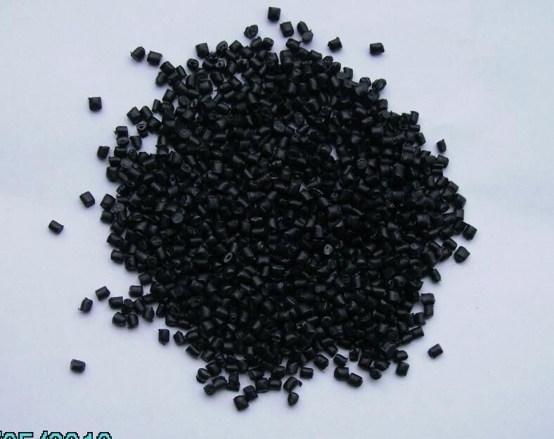 hdpe再生料 消泡母料pe黑色低压高密度颗粒