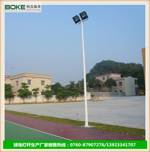 云浮篮球场灯杆安装-6米篮球场灯杆