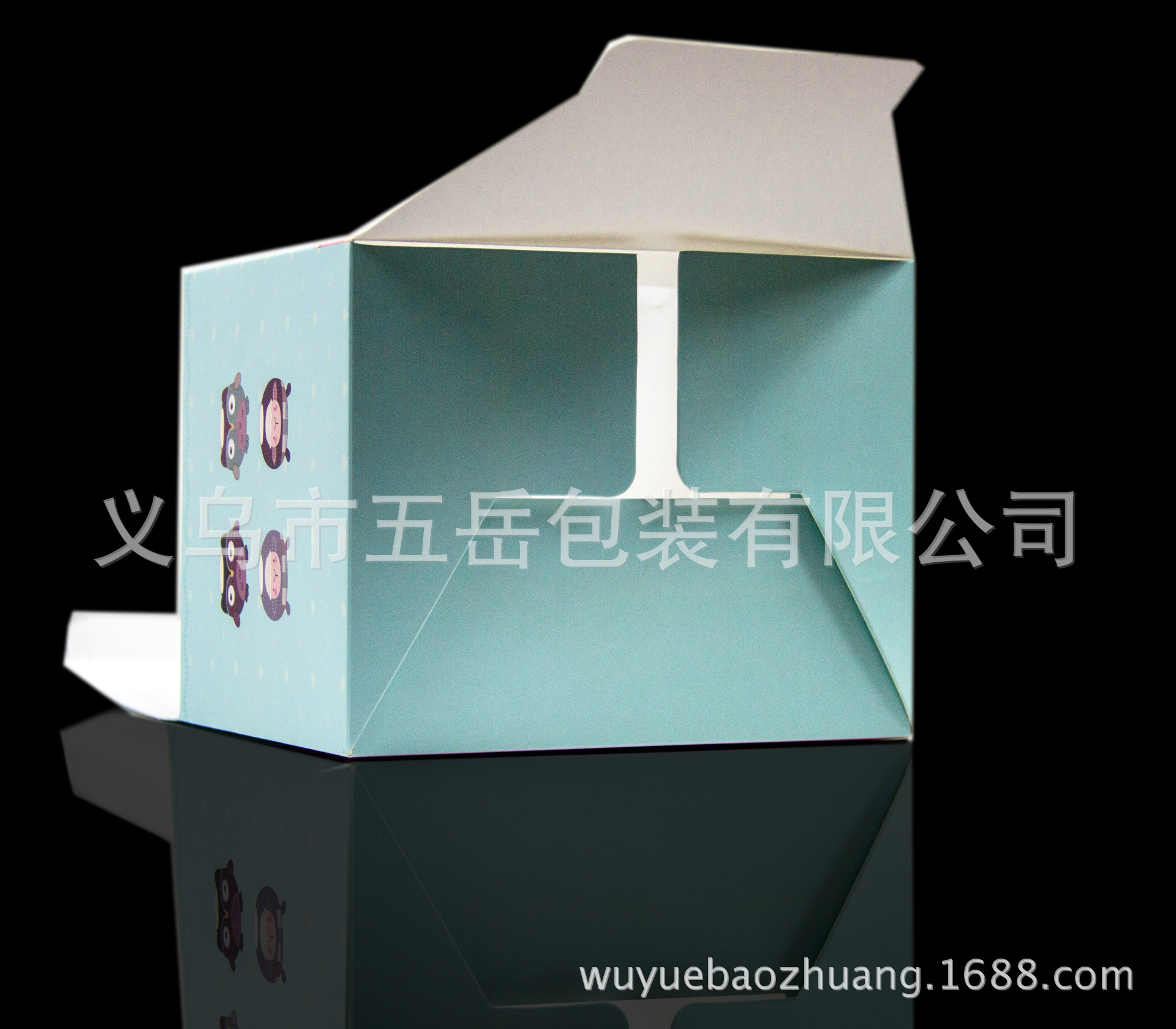 台式led灯包装盒 开窗pvc包装盒 白卡纸盒 厂家生产订做