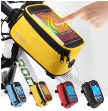 12496 Thế hệ thứ 5 xe đạp 5C xe đạp trên túi túi yên Túi GPS cảm ứng màn hình túi điện thoại di động Túi xe đạp