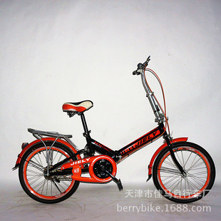 厂家促销20寸单速折叠自行车礼品车非山地自行车长期现货供应