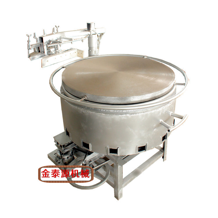 五谷杂粮蜂窝煤全自动仿手工煎饼机山东煎饼鏊子 商用家用型号全