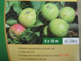 果园挤塑1.2至4cm网孔、3g/m2至15g/m2防鸟网