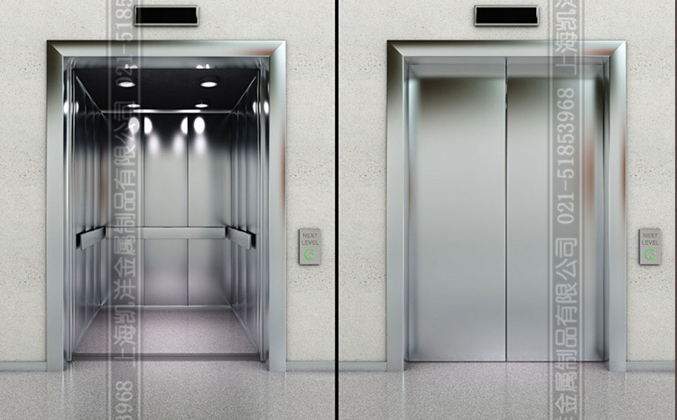 宁波|办公楼|拉丝电梯不锈钢门套|不锈钢包边|门框|厂家定制安装