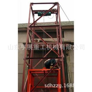专业制作电动葫芦简易升降货梯 电动升降吊笼 工厂货梯