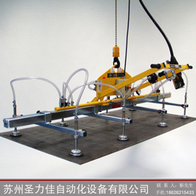 苏州激光机钢板材上下料滑轨大理石材大型真空吸盘助力机械手夹具